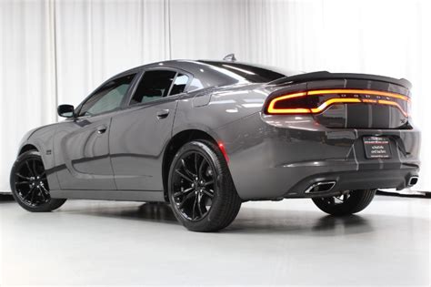 Gray Dodge Charger Blacktop