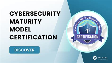 Cmmc Cybersecurity Maturity Model Certification All4tec