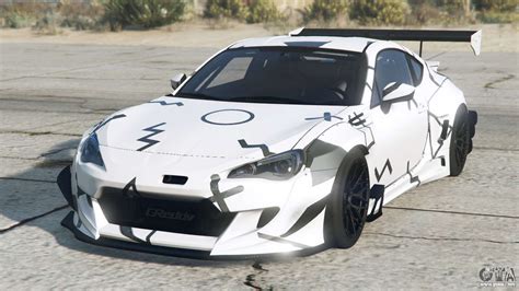 Subaru BRZ Rocket Bunny Athens Gray Para GTA 5