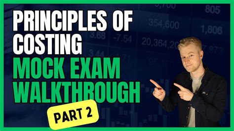 AAT Level 2 Principles Of Costing PCTN Mock Exam Walkthrough