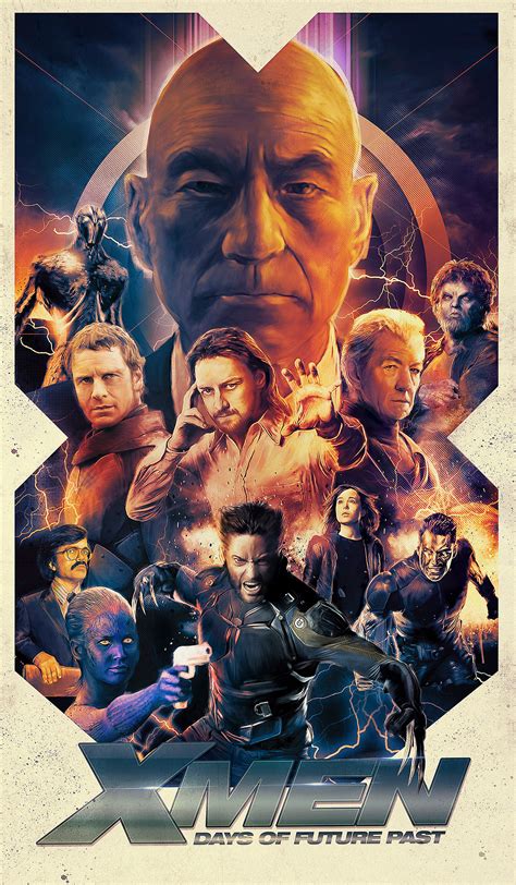 Marvel Superhero Free Posters Amazing ‘x Men Days Of Future Past By