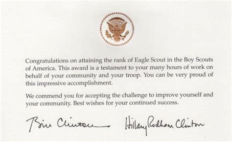 Congratulatory Letters For Eagle Scouts Eagle Scouts Cub Scouts Letter Of Congratulations