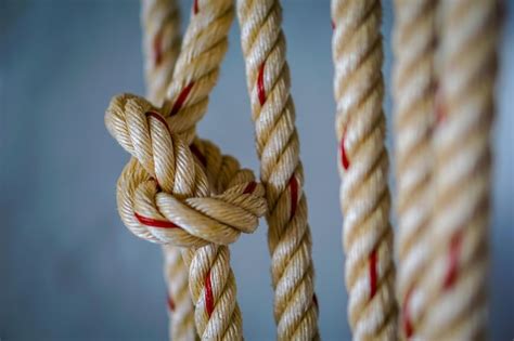 Premium Photo Close Up Of Ropes