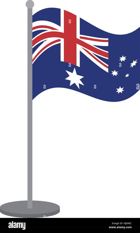 Australian Flag Pole Stock Photos Australian Flag Pole Stock Images