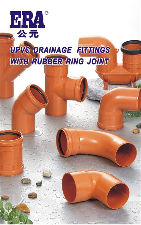 Pvc Drainage Fittings With Gasket From China Manufacturer Era Pipes