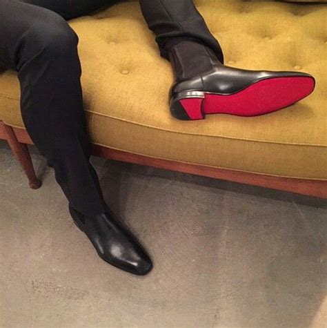 Red Bottoms Dress Shoes Dress Shoes Men Chelsea Boots Men