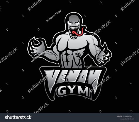 Venom Logo Team Game Streamer Illustration Stock Vector (Royalty Free ...