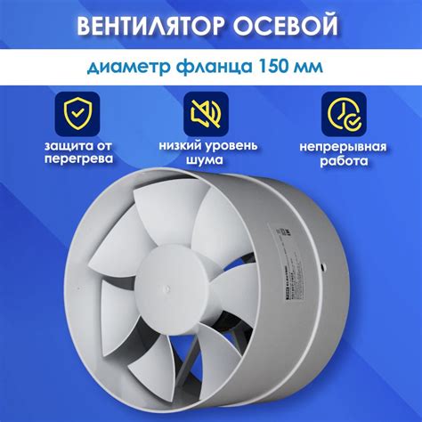 Вентилятор приточно-вытяжной TDM Electric вентилятор канальный осевой ...