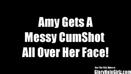 MILF Smoking Cock Sucking Glory Hole Blonde