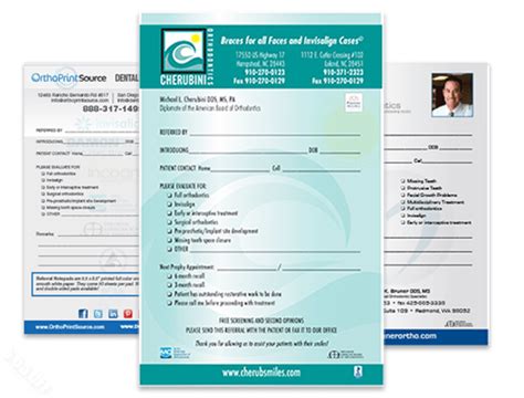 Orthodontic Referral Notepads