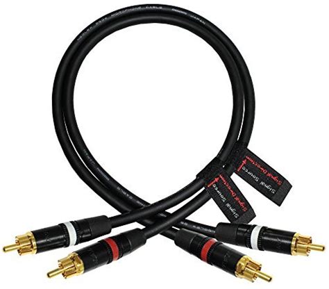 Buy Foot Rca Cable Pair Made With Mogami Neglex Quad High