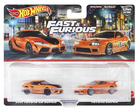 Hot Wheels Premium 件装 速度与激情 丰田 Supra en Decos