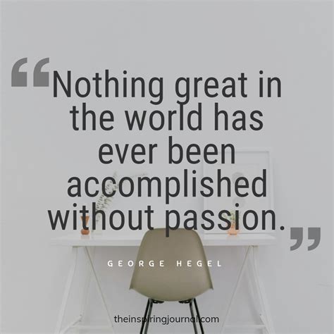 famous quotes about passion | The Inspiring Journal