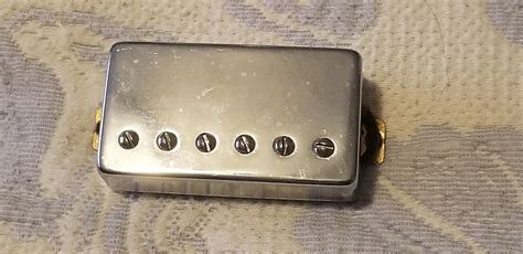Unbranded Hot K Bridge Humbucker Guitar Pickup Chrome Reverb