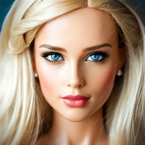 Premium Photo Beautiful Barbie Portrait