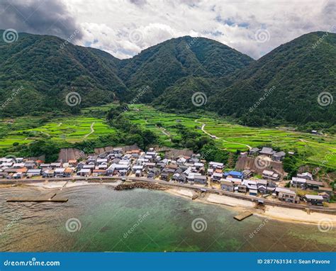 Sodeshi Rice Terraces in Kyoto, Japan Stock Photo - Image of farm ...