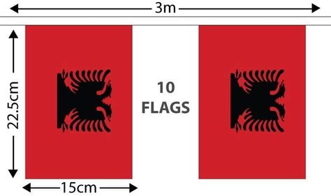 Albania Small Bunting Buy Albania Small Bunting Nwflags