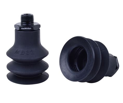 VacMotion USA Product MB32 NBR 18M 32mm 2 5 Bellows NBR Suction Cup