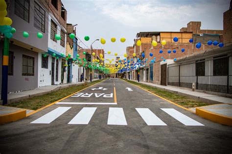 Alcalde Hernán Sifuentes Inauguró Pistas Veredas Y áreas Verdes La Razón