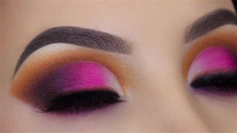 Pinkish Smoked Out Cut Crease Tutorial