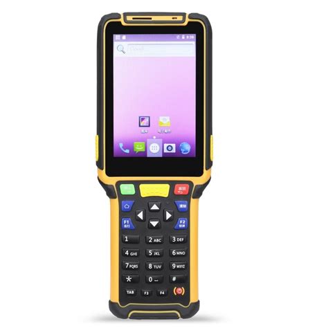 Handhold Android Pda Barcode Scanner And Rfid Reader Pos Terminal Pos