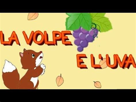 Favole Autunno Per Bambini La Volpe E L Uva Le Storie Di Esopo Esopo