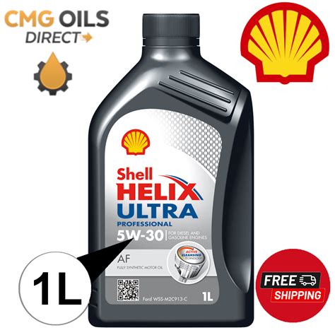 SHELL HELIX ULTRA PROFESSIONAL AF *5W30* ACEA A5/B5 * FULLY SYNTHETIC ...