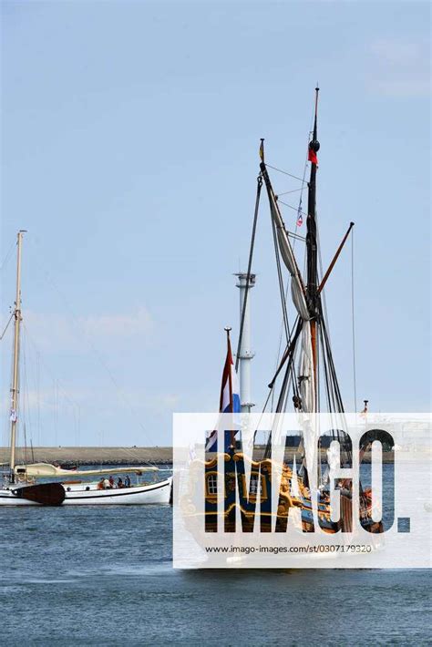 Den Helder Netherlands July 2 2023 The Stern Of The Staten Yacht