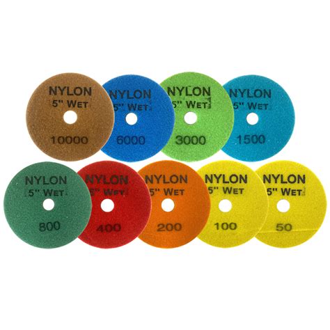 АЛМИР Круги полировальные для финишной полировки мрамора NYLON Ø 125 мм ...