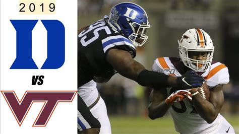 Duke Vs Virginia Tech Cfb Highlights Youtube