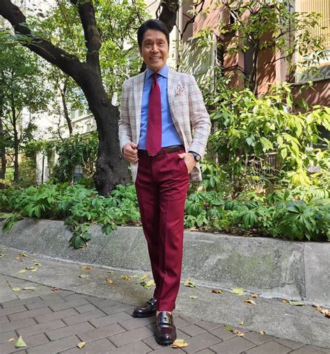 峰竜太さんのインスタグラム写真 峰竜太instagram 「 アッコにおまかせ Jacket Tagliatore Shirt Doihokosho Tie