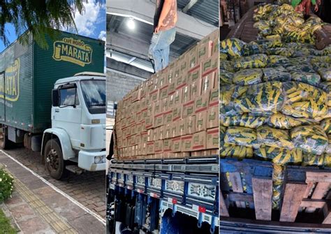 Mulher Presa Carga De Toneladas De Caf Roubada Em Barra Da