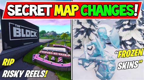 Fortnite Season 7 Map Changes