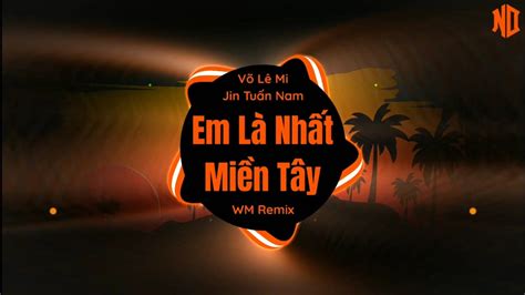 Em Là Nhất Miền Tây Võ Lê Mi x Jin Tuấn Nam Nhạc Trẻ Remix Hot TikTok Cực Căng YouTube