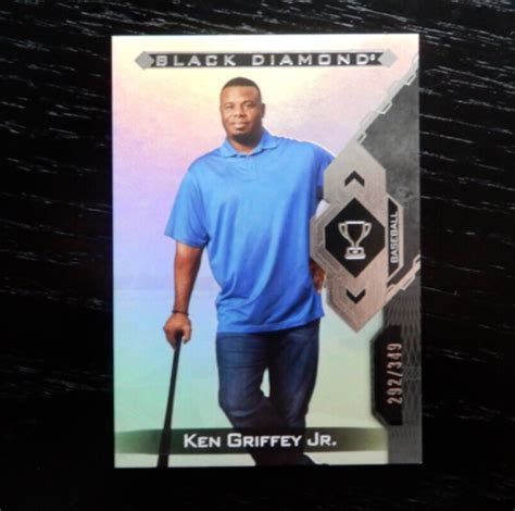 Ken Griffey Jr Upper Deck Goodwin Champs Bd Kg Black Diamond