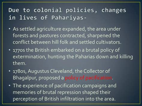 Colonialism And The Countryside Notes 4