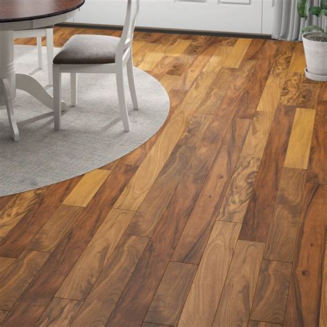 Acacia 0 38 Thick X 5 Wide X 47 Length Engineered Hardwood Flooring