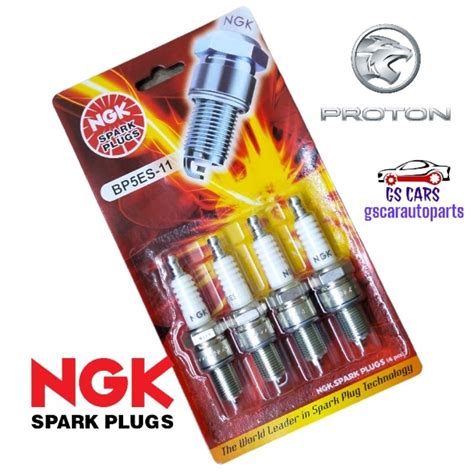 Original Ngk Spark Plugs BP5ES 11 Injection Carburetors Proton Saga 8v