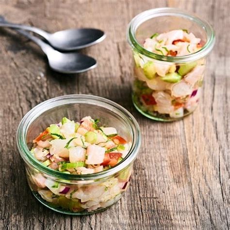 Ceviche De Daurade La P Ruvienne