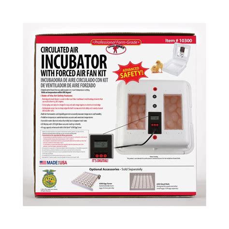 Digital Circulated Incubator W Forced Air Fan PROVICO