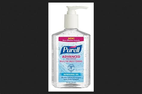 Purell 965212ea Advanced Hand Sanitizer Refreshing Gel Clean Scent 8 Oz