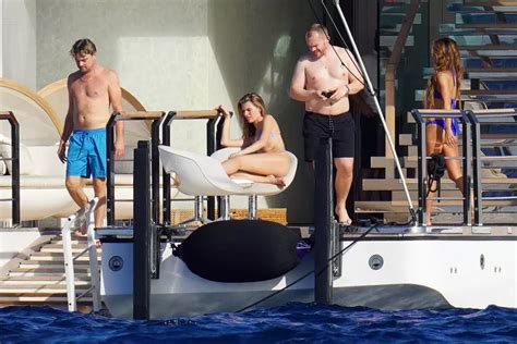 Leonardo DiCaprio Disfruta De Sus Vacaciones En Un Yate En St Barts