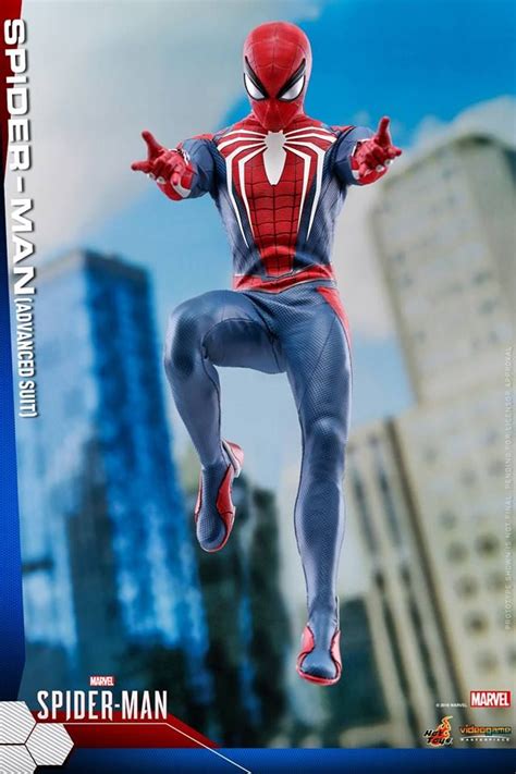 Hot Toys Th Scale Spider Man Advanced Suit Marvels Spider Man Spiderman Marvel