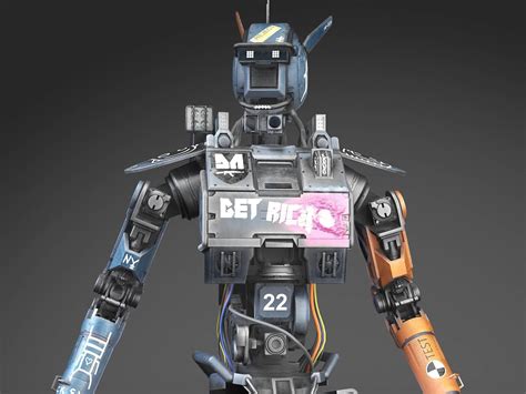 Chappie Robot - 3D Model by SQUIR