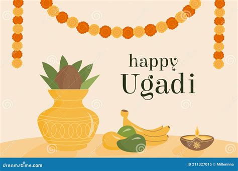 Happy Ugadi Holiday Kannada Translation Happy Lunar New Year South