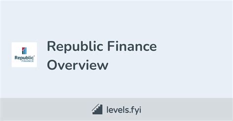 republic finance careers levelsfyi