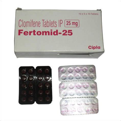 Clomifen Mg Tablet Packaging Type Box Packaging Size X X