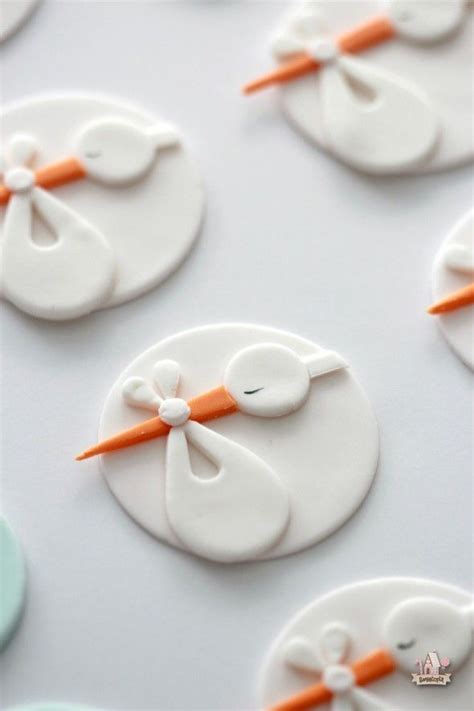 Stork Cupcake Toppers Sweetopia Baby Shower Cupcake Toppers Baby