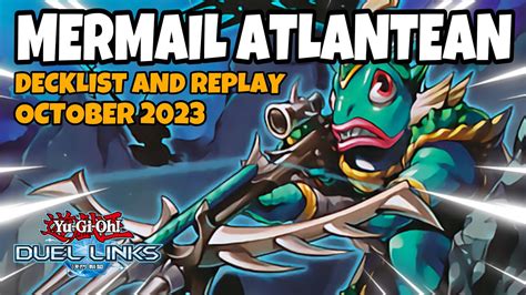 Mermail Atlantean Duel Links October Ranked Duel Replay And