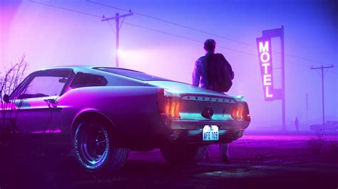 Mustang Neon Wallpapers - Wallpaper Cave